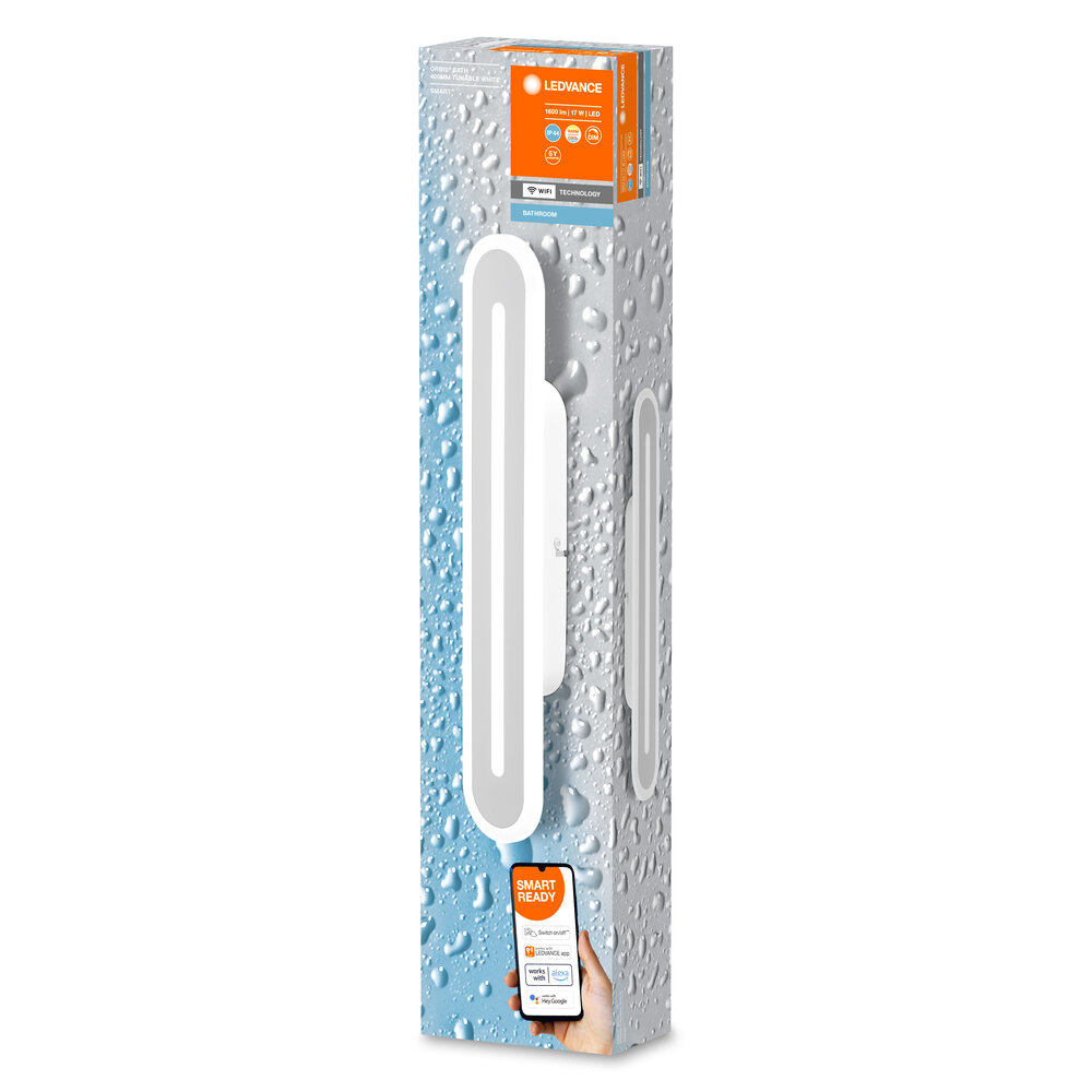 Ledvance SMART+ Wifi Orbis Wall Bath IP44 400mm White TW Pic_2