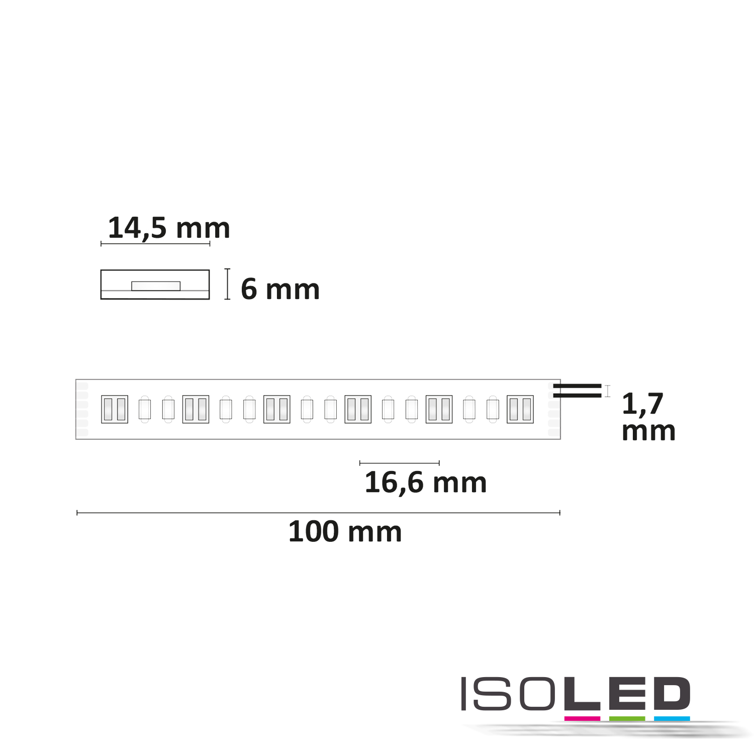 ISOLED LED AQUA RGB+W+WW Flexband, 24V Pic_2