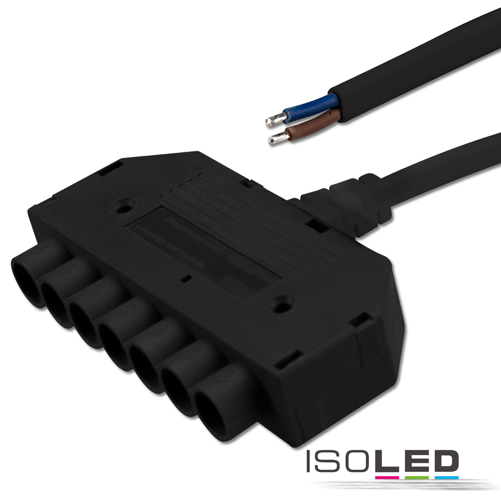 ISOLED Mini-Plug 6-fach Verteiler female Pic_1