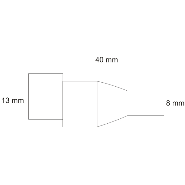ISOLED Rundsteckeradapter MALE 2-polig Pic_2