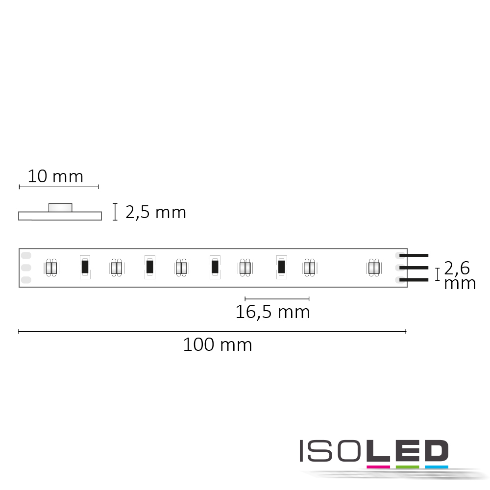 ISOLED LED SIL830/860-Flexband, 24V, 9,6W, IP20 Pic_1