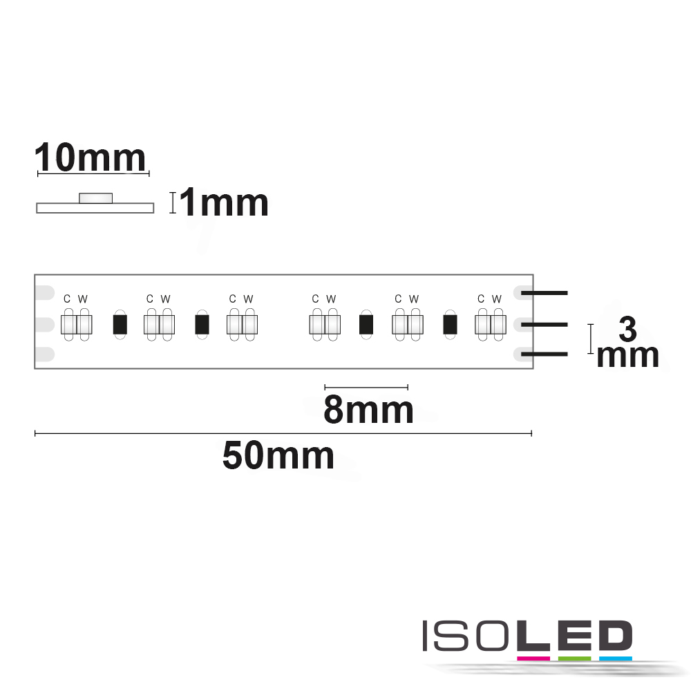 ISOLED LED CRI930/960-Flexband, 24V, 20W, IP20 Pic_3