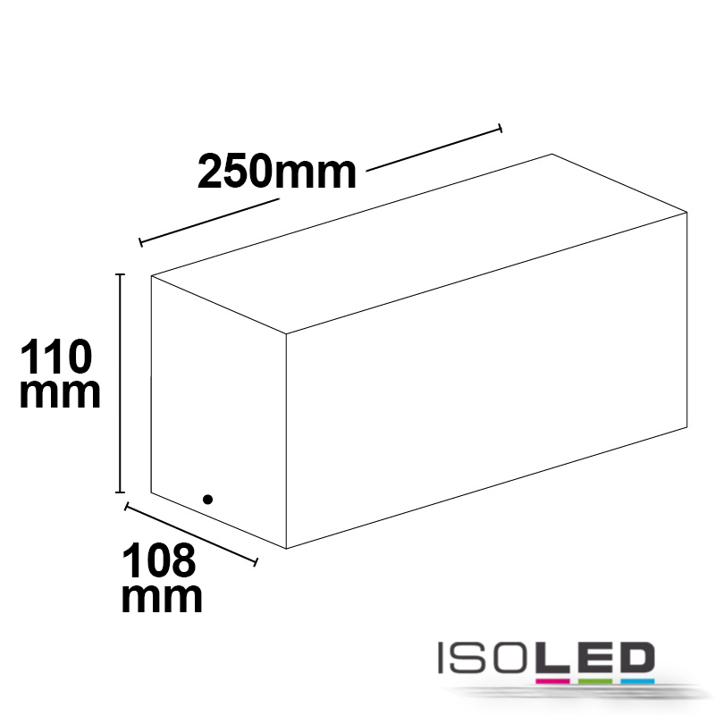 ISOLED Wandleuchte BOX-II 1xE27, IP54 Pic_1