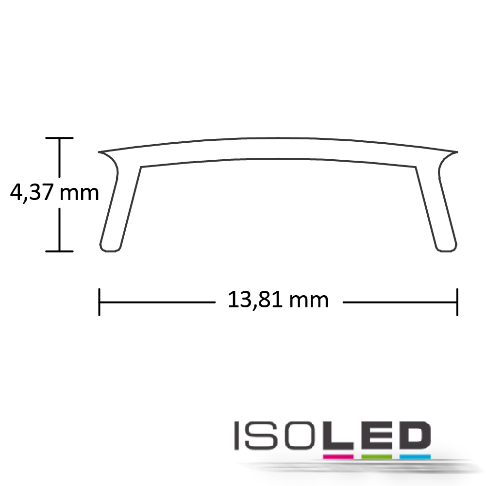 ISOLED Abdeckung COVER1 opal/satiniert Pic_1