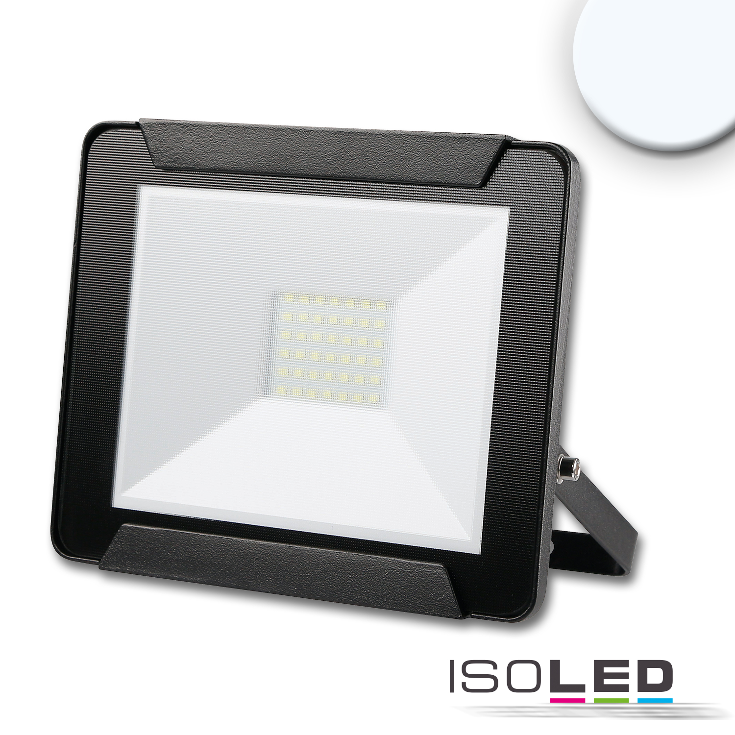 ISOLED LED Fluter 30W, kaltweiß, schwarz Pic_1