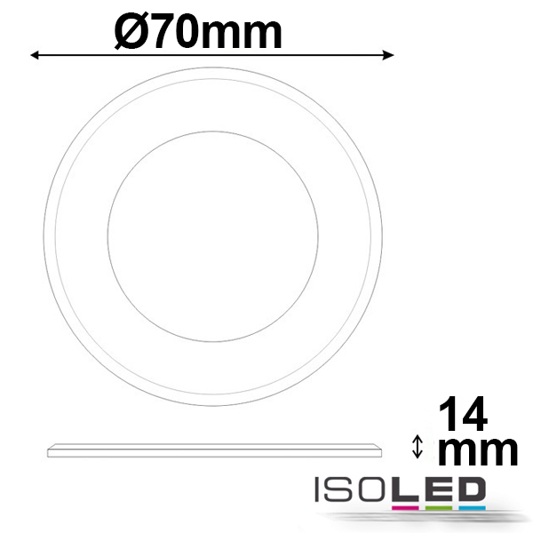 ISOLED LED Slim Ein- und Unterbauleuchte Pic_2