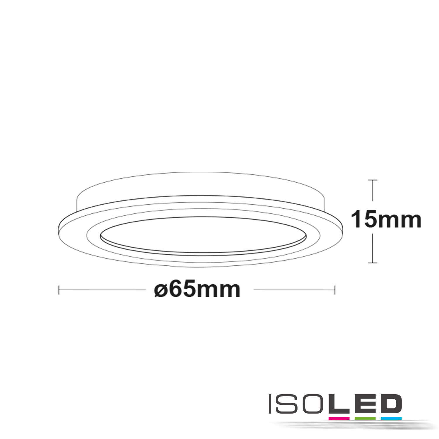 ISOLED LED Möbeleinbaustrahler MiniAMP silber Pic_2