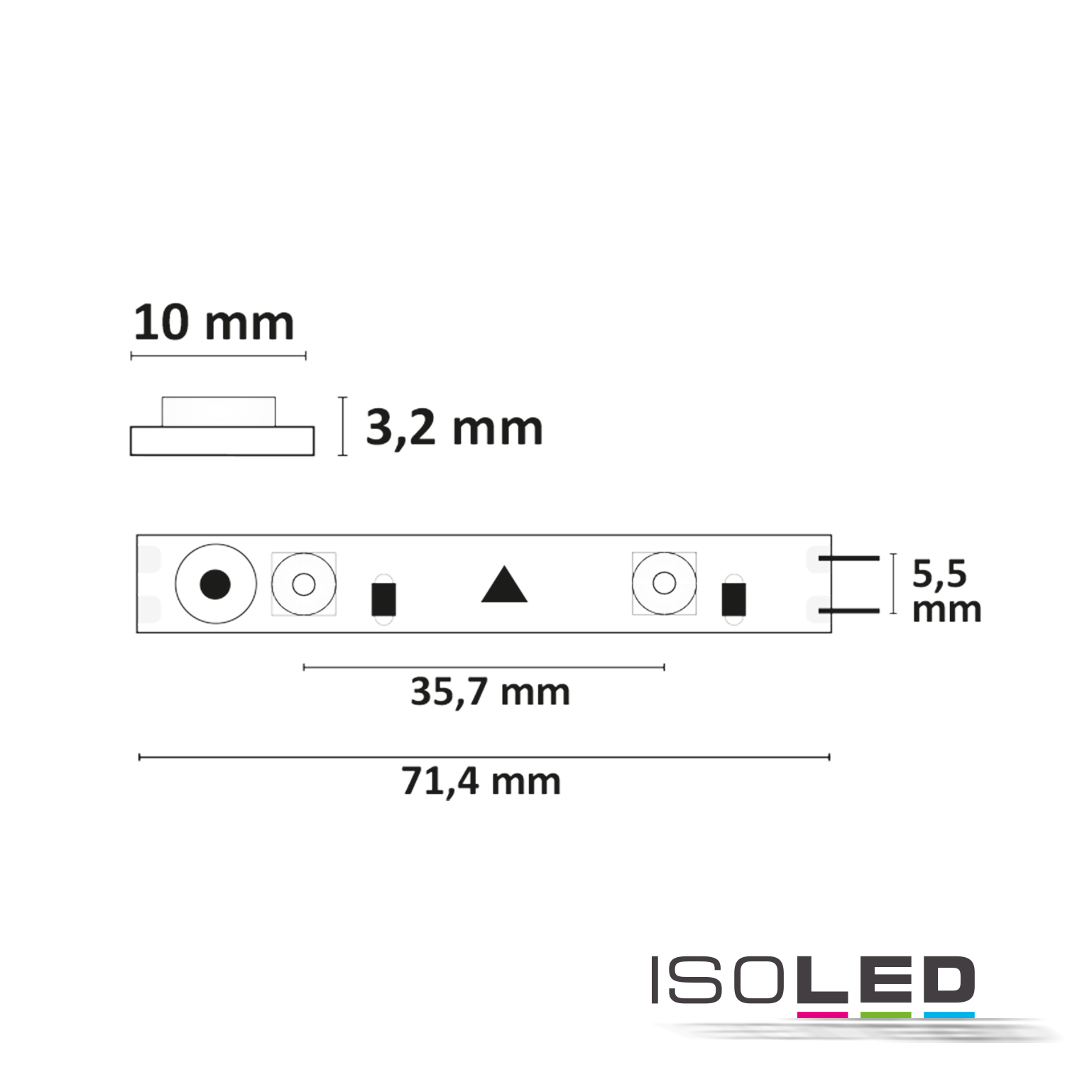 ISOLED LED HEQ840 Flexband Linse 160° Pic_2