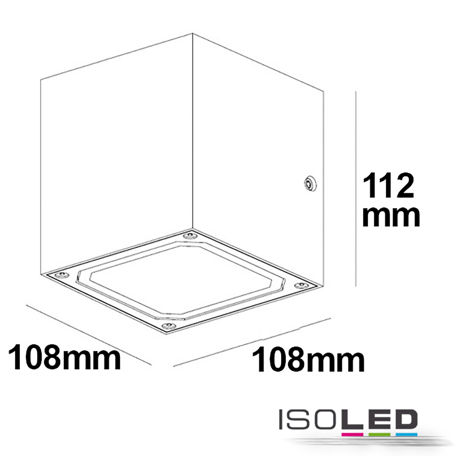 ISOLED Wandleuchte Up&Down 2xGX53 Pic_2