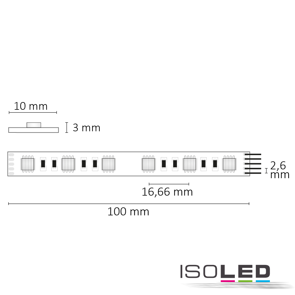 ISOLED LED SIL RGB+KW Flexband, 24V Pic_2