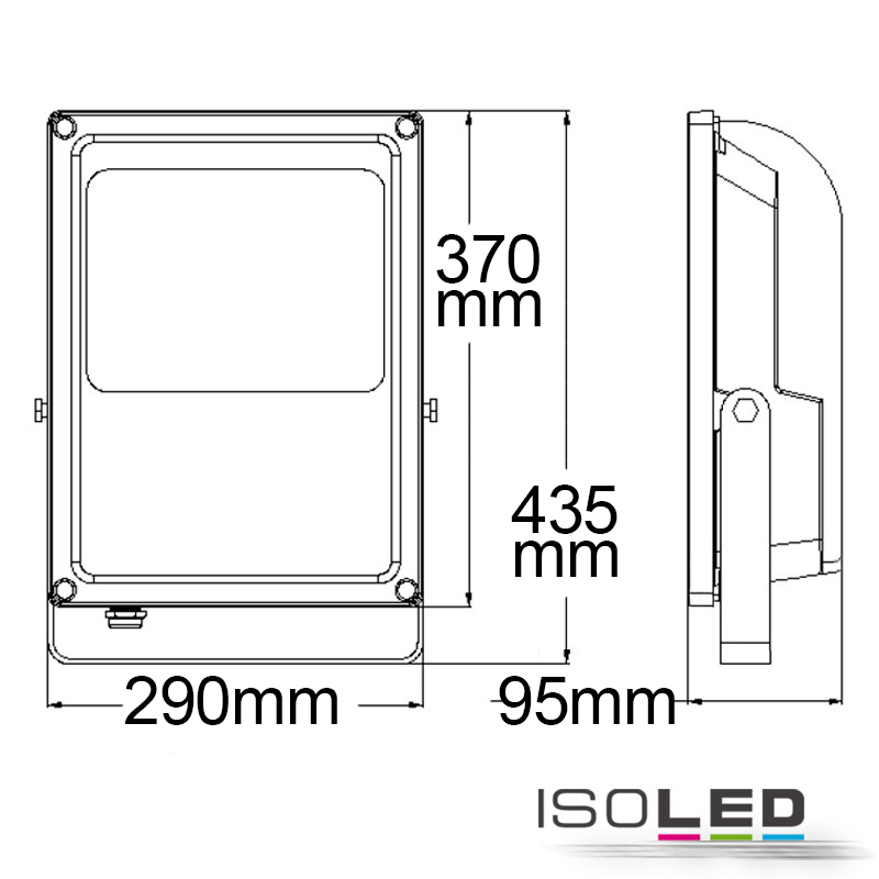 ISOLED LED Fluter Prismatic 100W, neutralweiß Pic_1