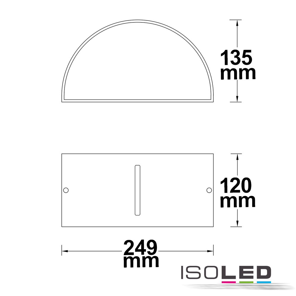 ISOLED Wandleuchte Up&Down 1xE27 Pic_1