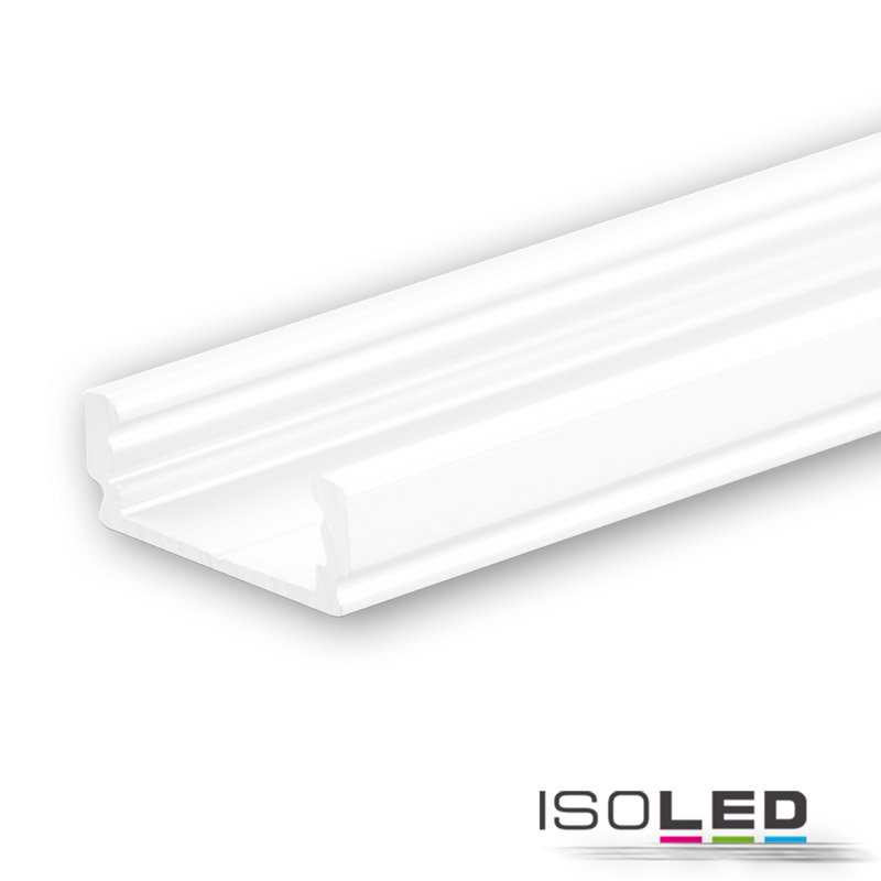 ISOLED LED Aufbauprofil SURF12 FLAT Aluminium Pic_1