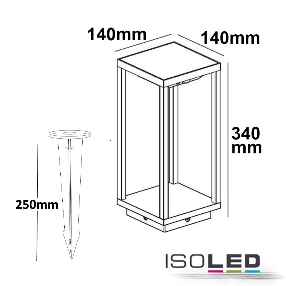 ISOLED LED SOLAR Outdoor-Leuchte Pic_2