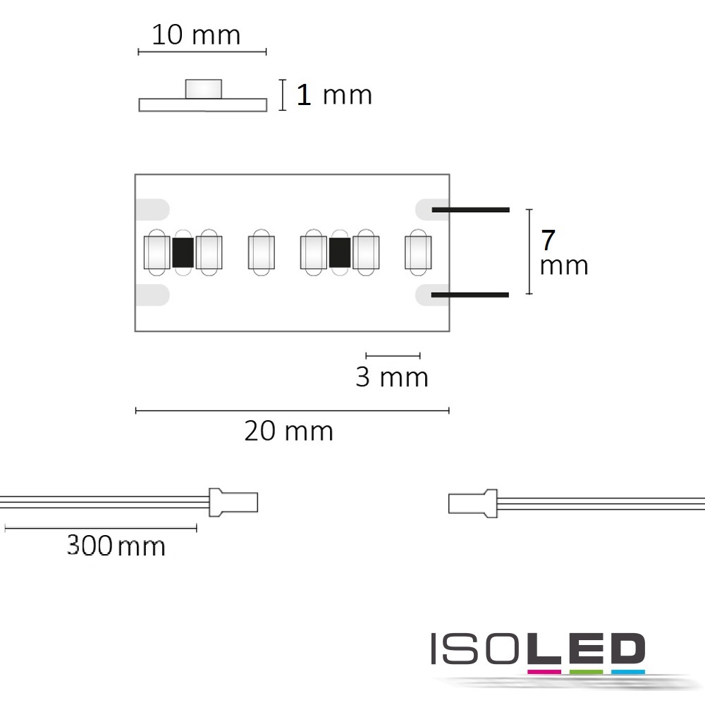 ISOLED LED CRI940 MiniAMP Flexband, 24V Pic_3