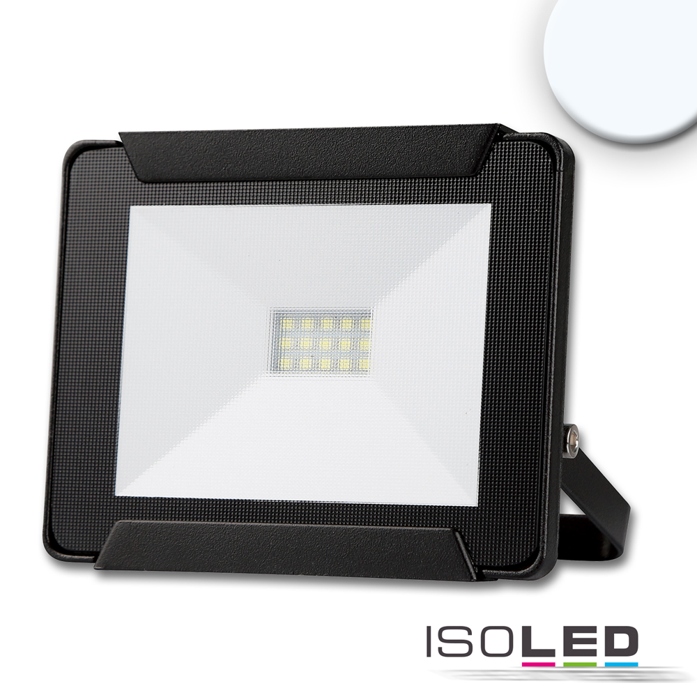 ISOLED LED Fluter 10W, kaltweiß, schwarz Pic_1