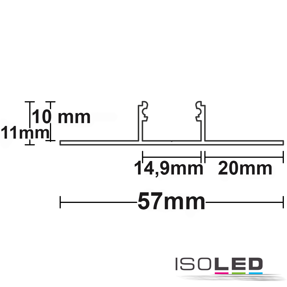 ISOLED LED Fliesen T-Profil Pic_2