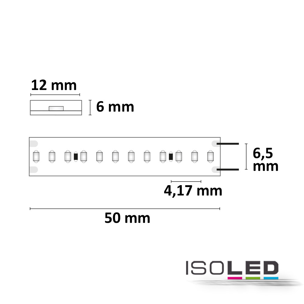 ISOLED LED CRI9B Linear 48V-Flexband, 8W Pic_2