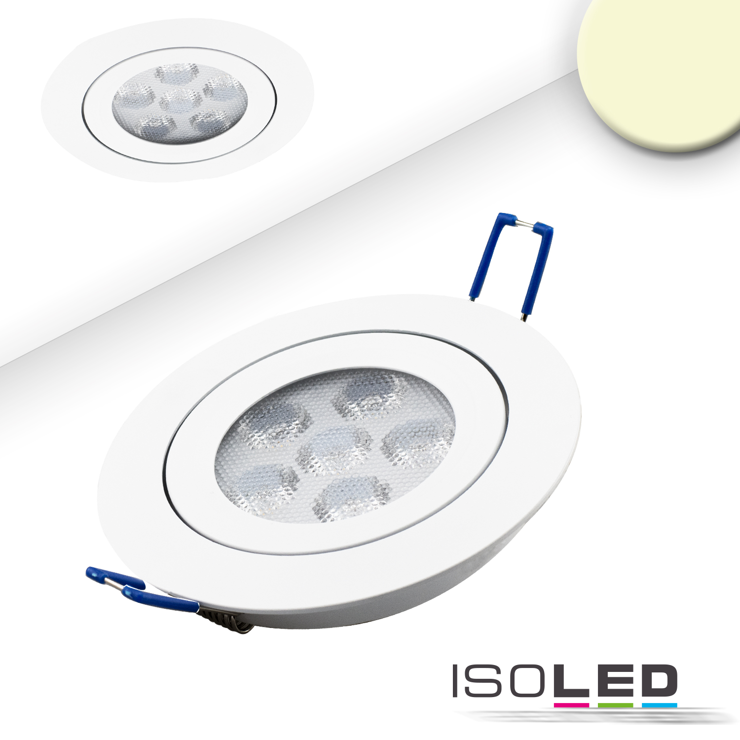 ISOLED LED Einbaustrahler, weiß, 15W Pic_1