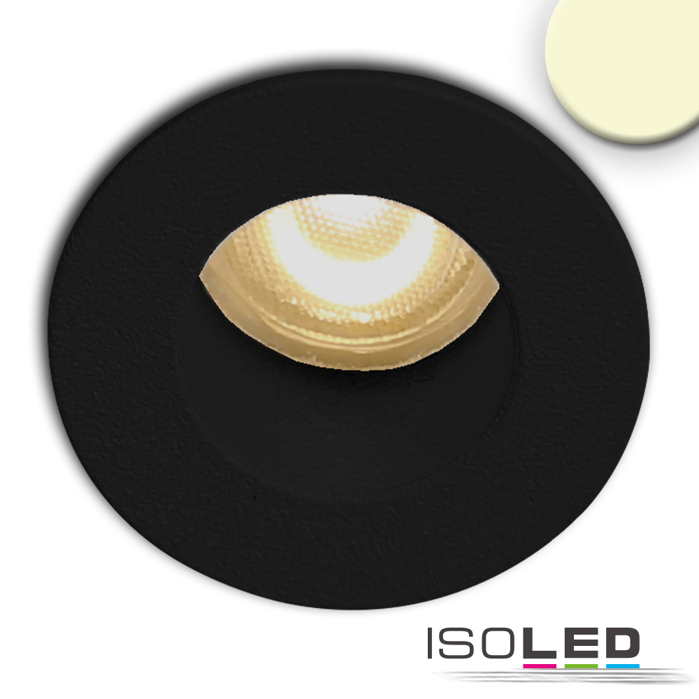 ISOLED LED Einbauleuchte MiniAMP schwarz Pic_1