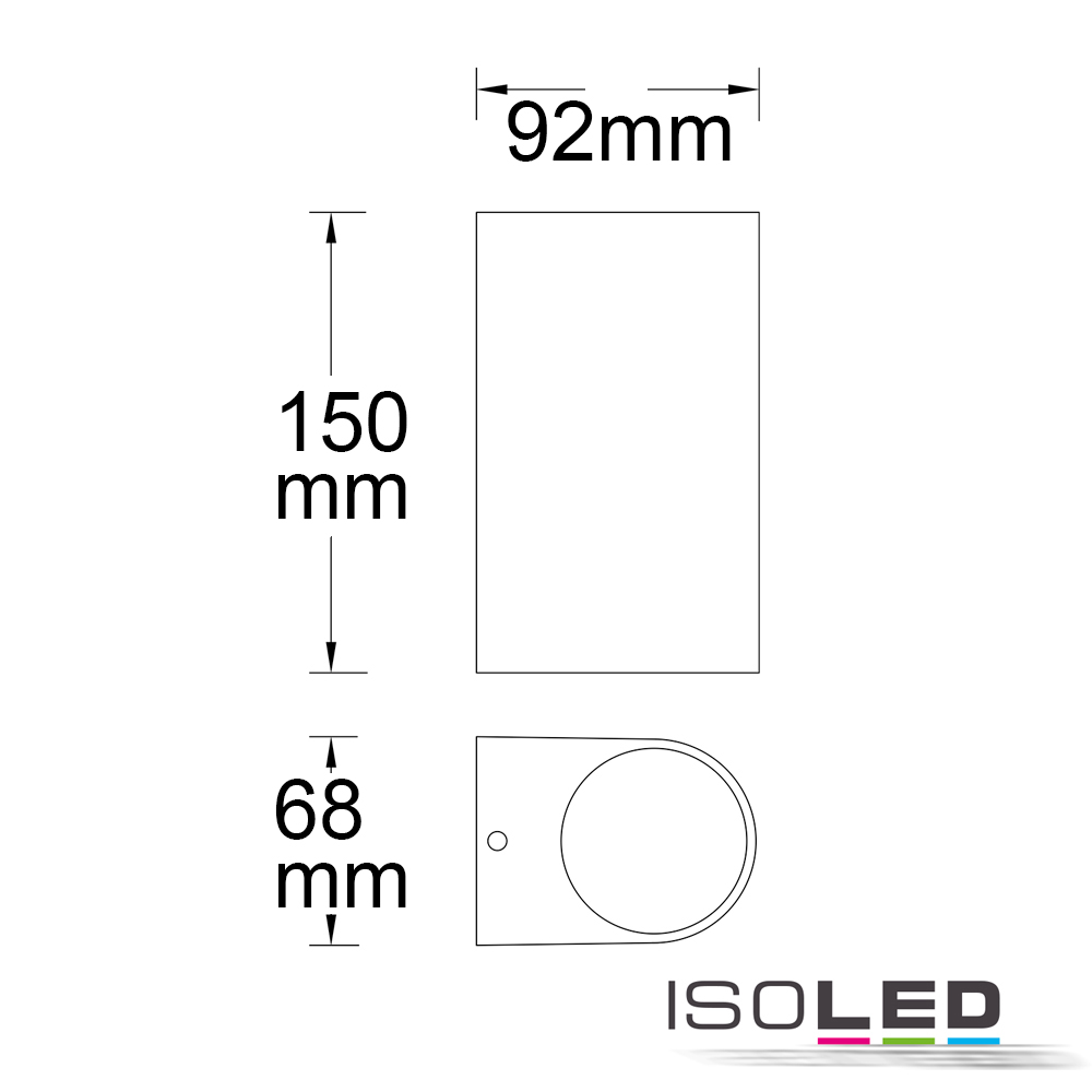 ISOLED Wandleuchte Siara Up&Down 2xGU10 Pic_1