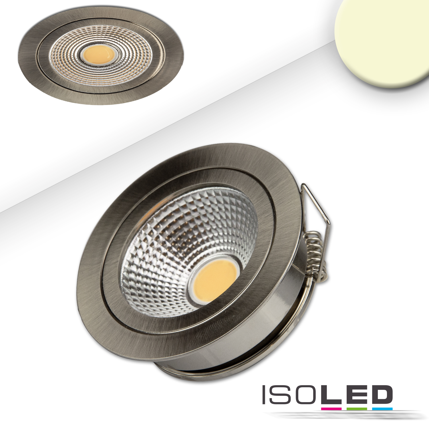 ISOLED LED Möbel-Einbaustrahler COB mit Pic_1