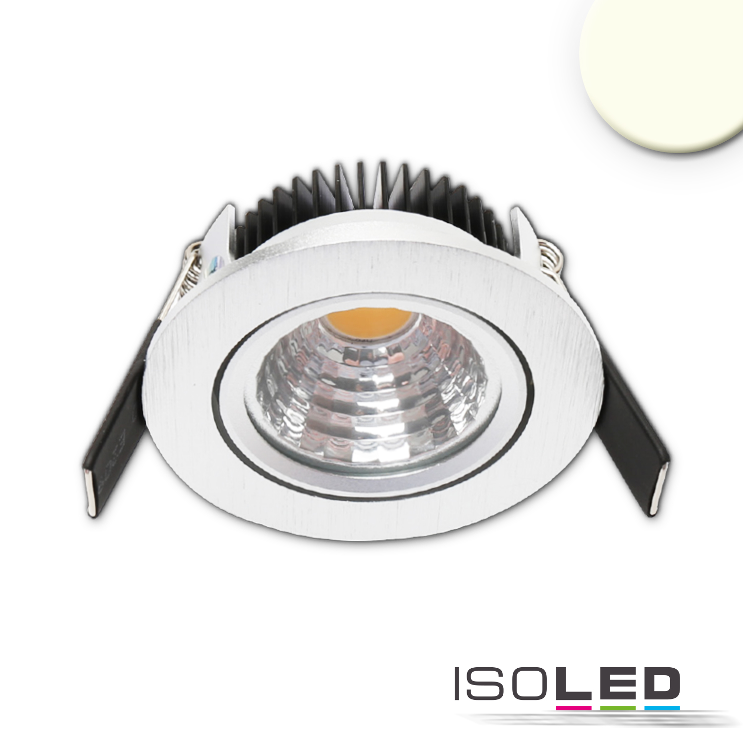 ISOLED LED Einbauleuchte 68 MiniAMP alu Pic_1
