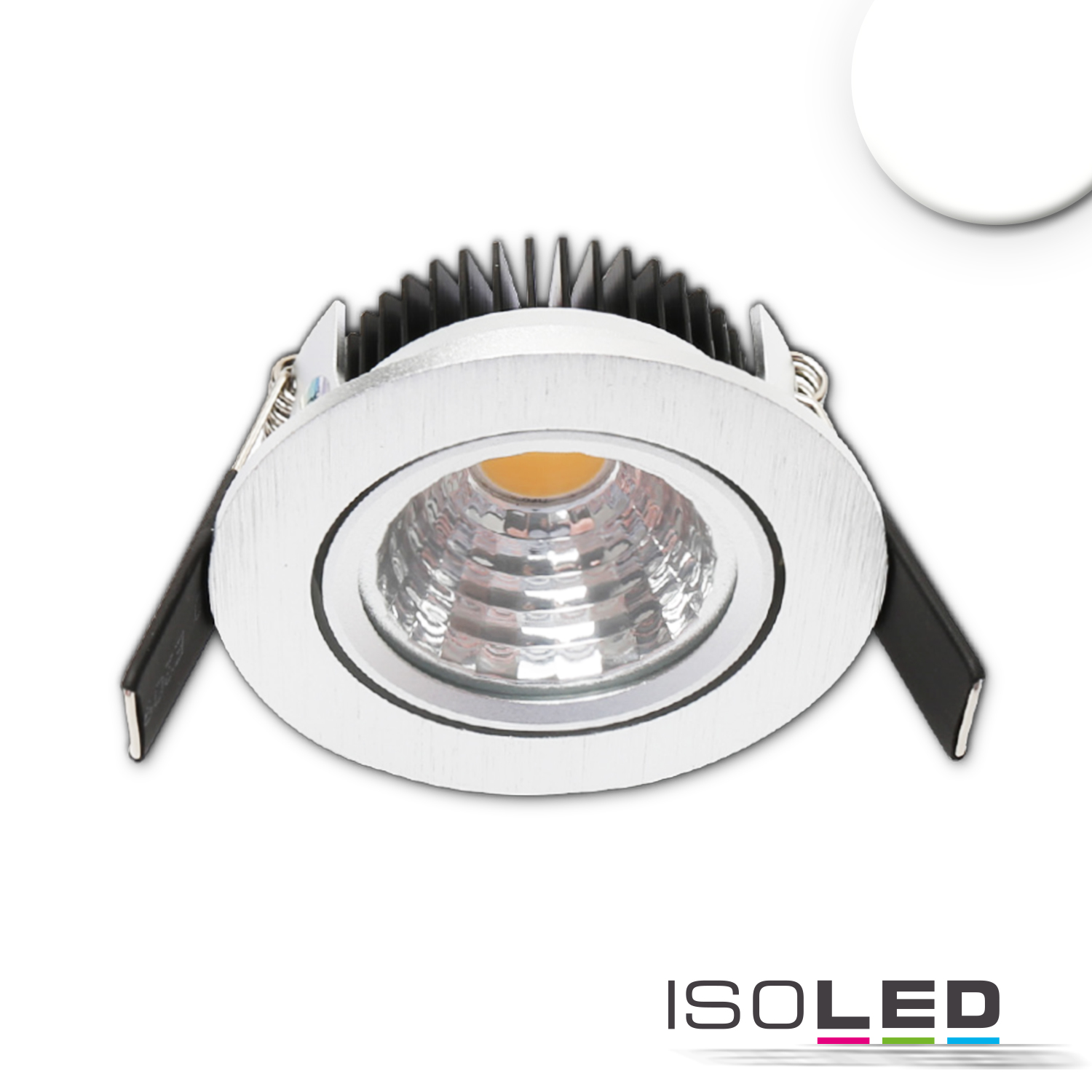ISOLED LED Einbauleuchte Sys68 MiniAMP alu Pic_1