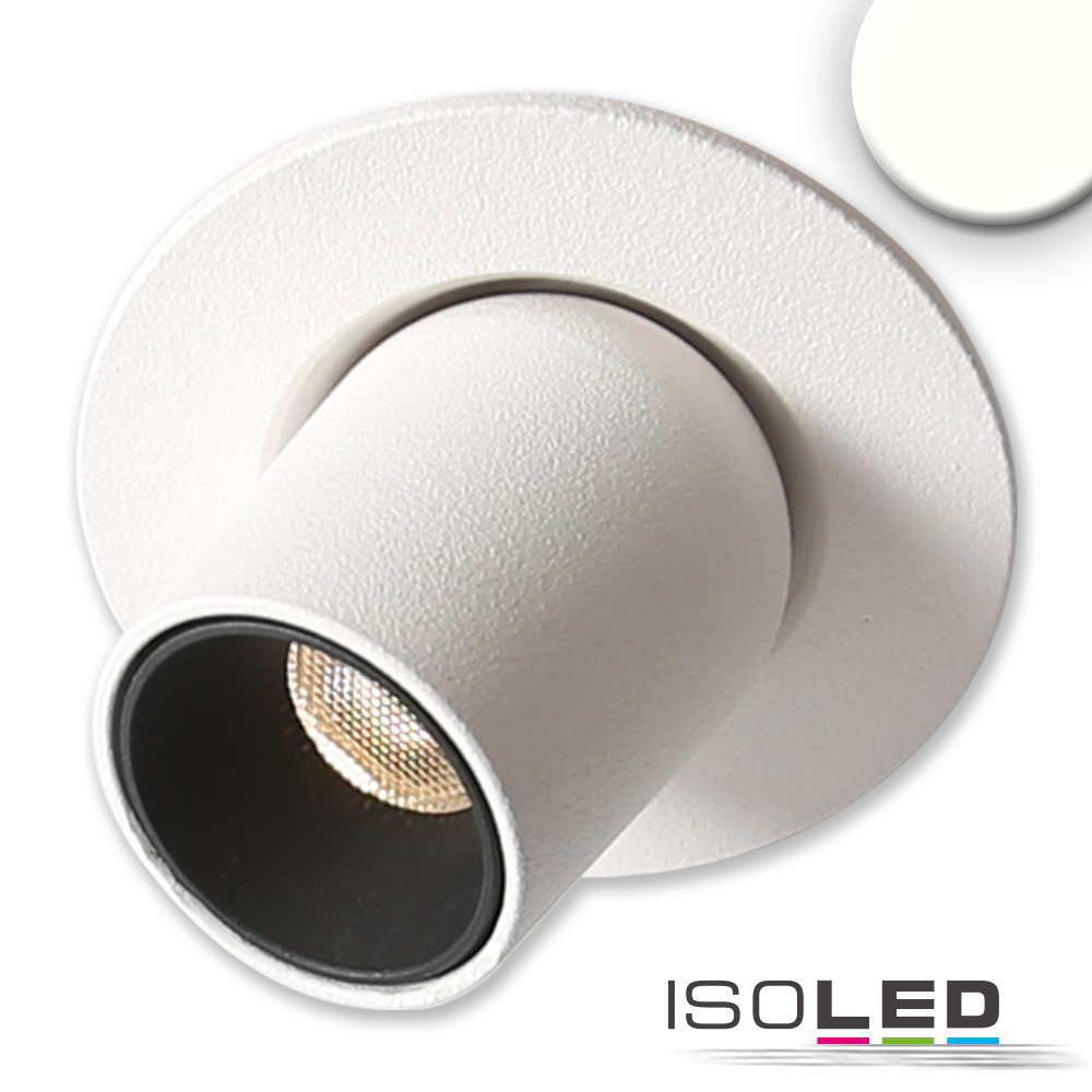 ISOLED LED Einbauleuchte Pipe MiniAMP weiß Pic_1