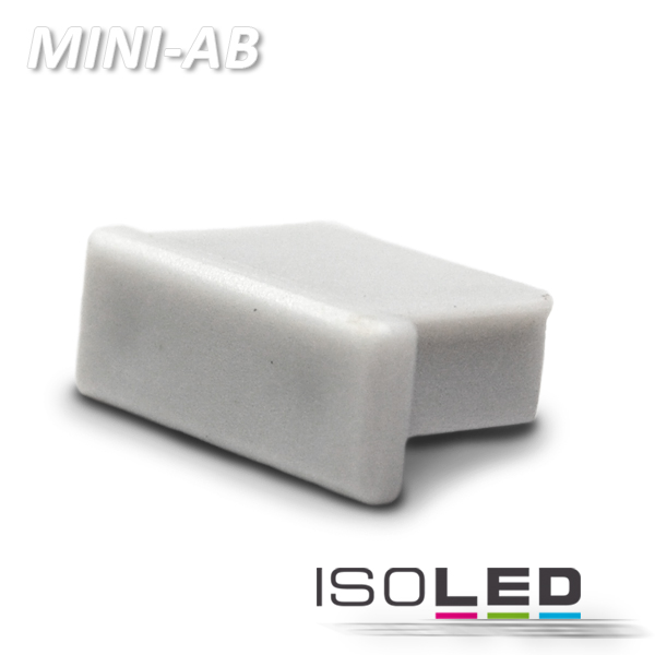 FIAI Handels GmbH Endkappe für Profil MINI-AB10 silber Pic_1