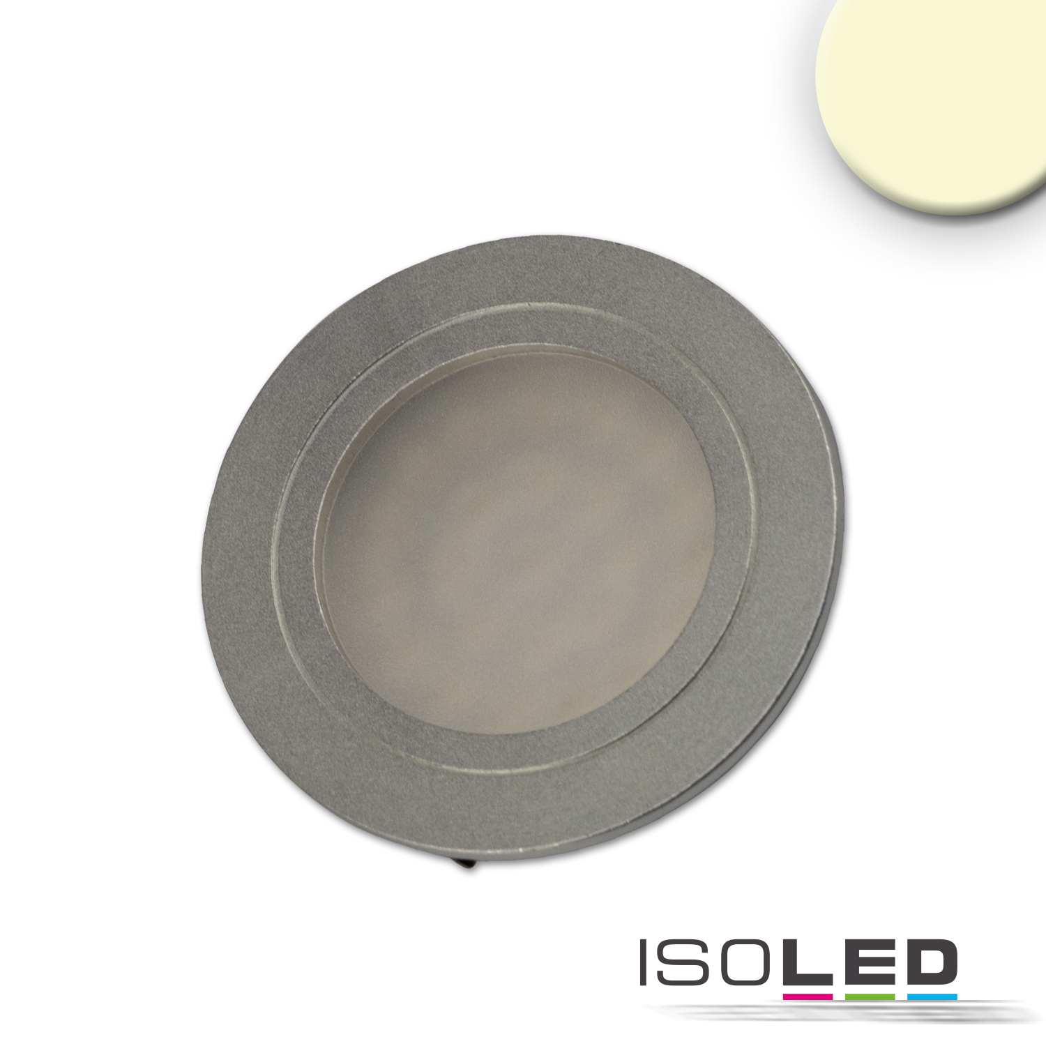 ISOLED LED Möbeleinbaustrahler MiniAMP silber Pic_1