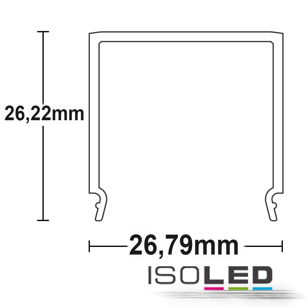 ISOLED Abdeckung COVER12 opal Pic_1