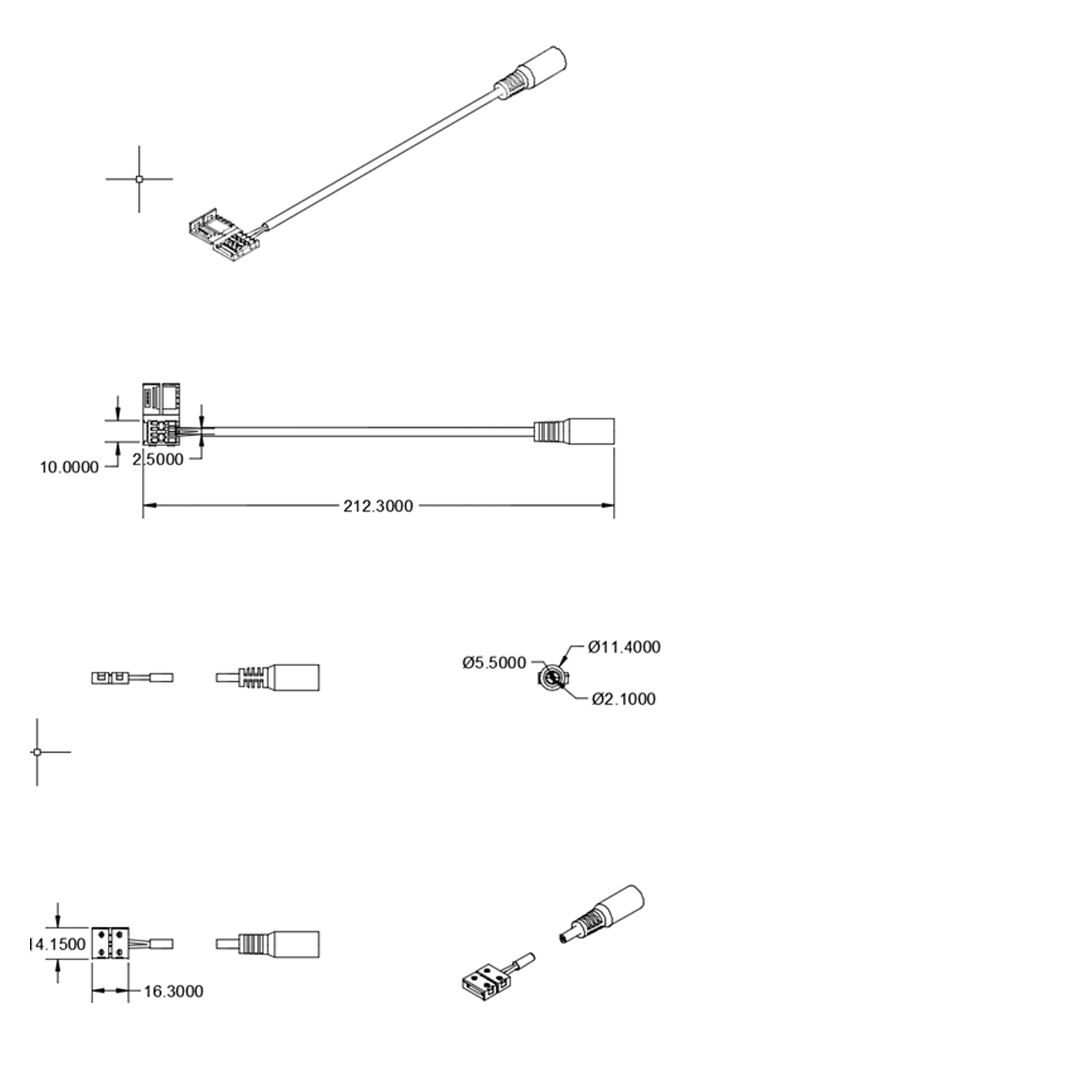 ISOLED Clip-Rundstecker-Anschluss (max. 5A) Pic_1