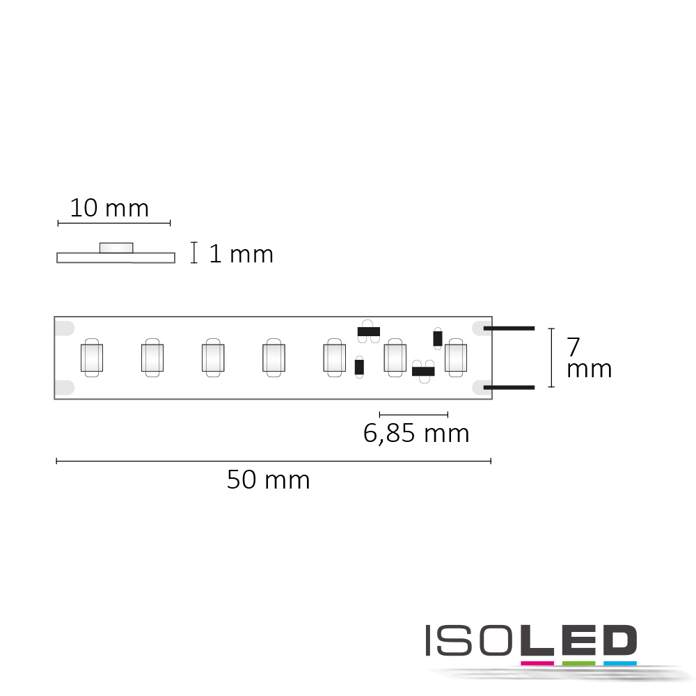 ISOLED LED CRI940 Vollspektrum Flexband, 24V Pic_2