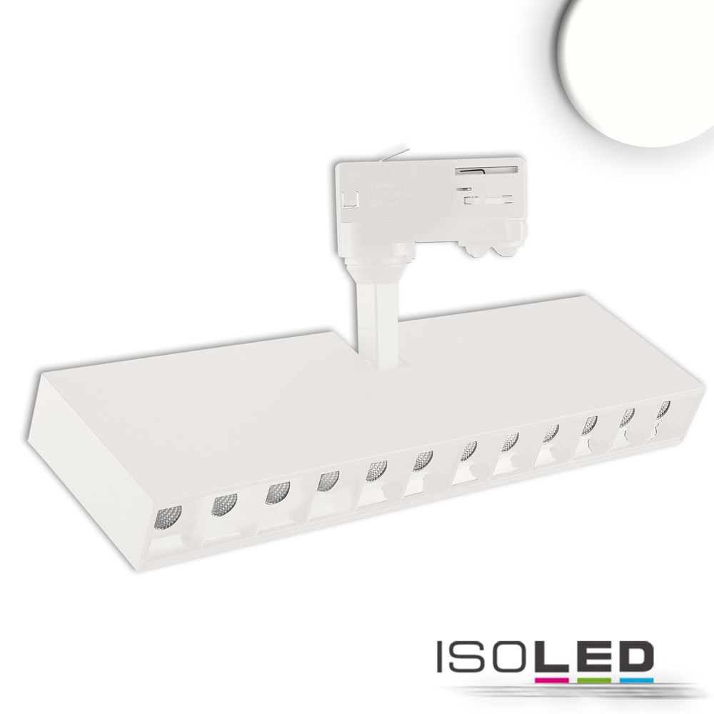 ISOLED 3-PH Raster-Schienen-Strahler, 35W, 45° Pic_1