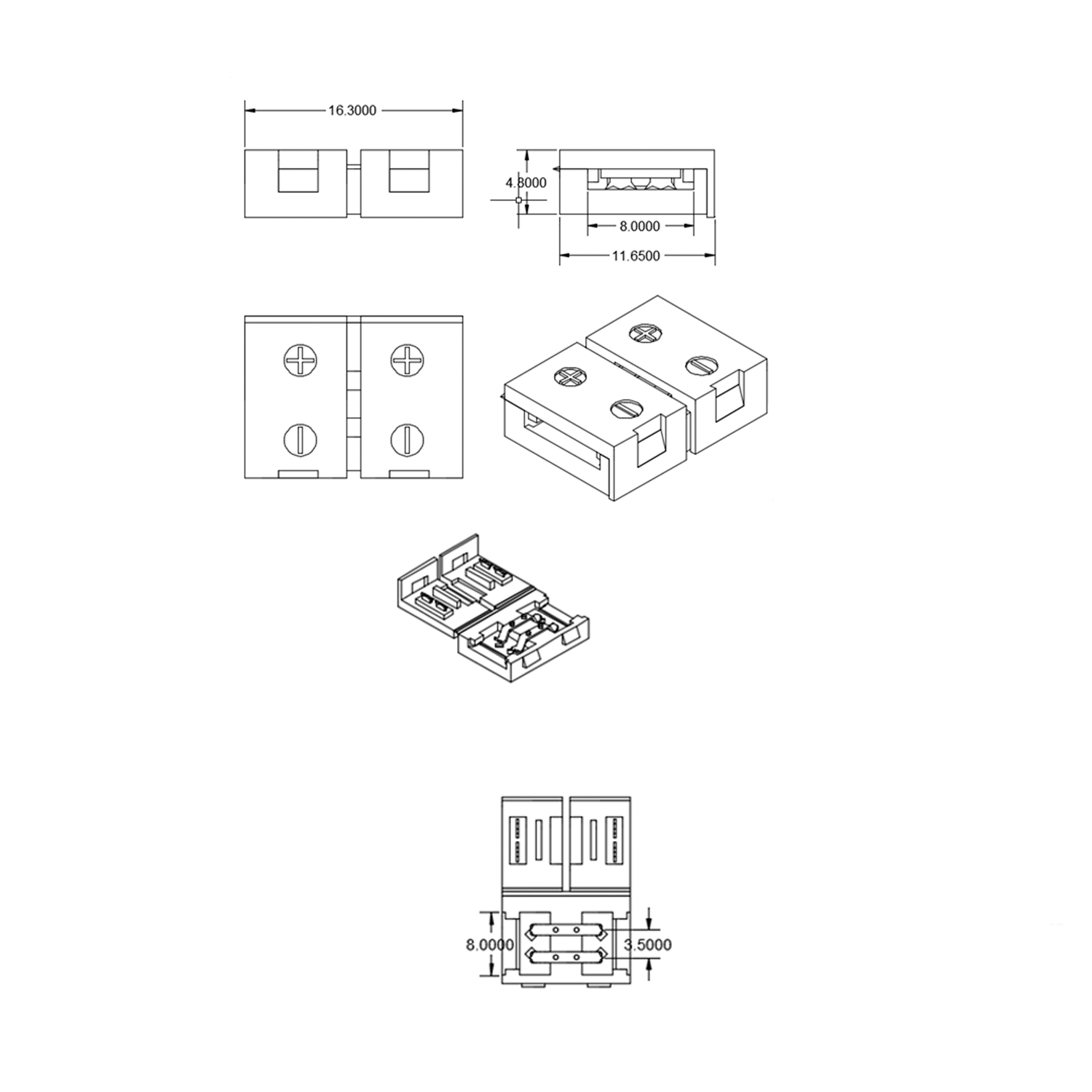 ISOLED Clip-Verbinder (max. 5A) für 2-pol. Pic_1