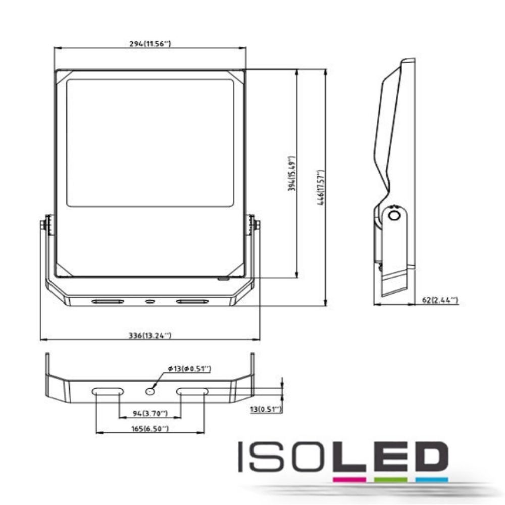 ISOLED LED Fluter HEQ 240W, 110° Pic_3