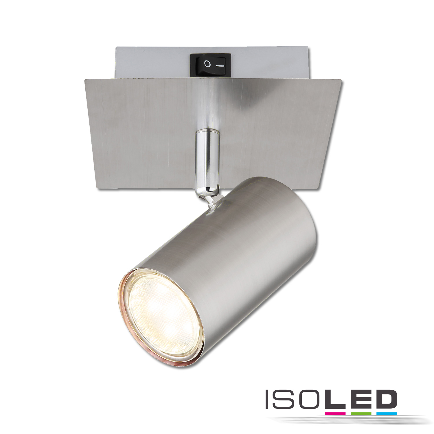 ISOLED Wandleuchte nickel matt, mit Pic_2