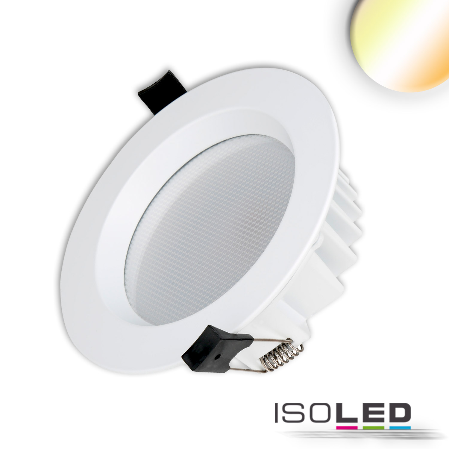 ISOLED LED Downlight UGR<19, 18W Pic_2