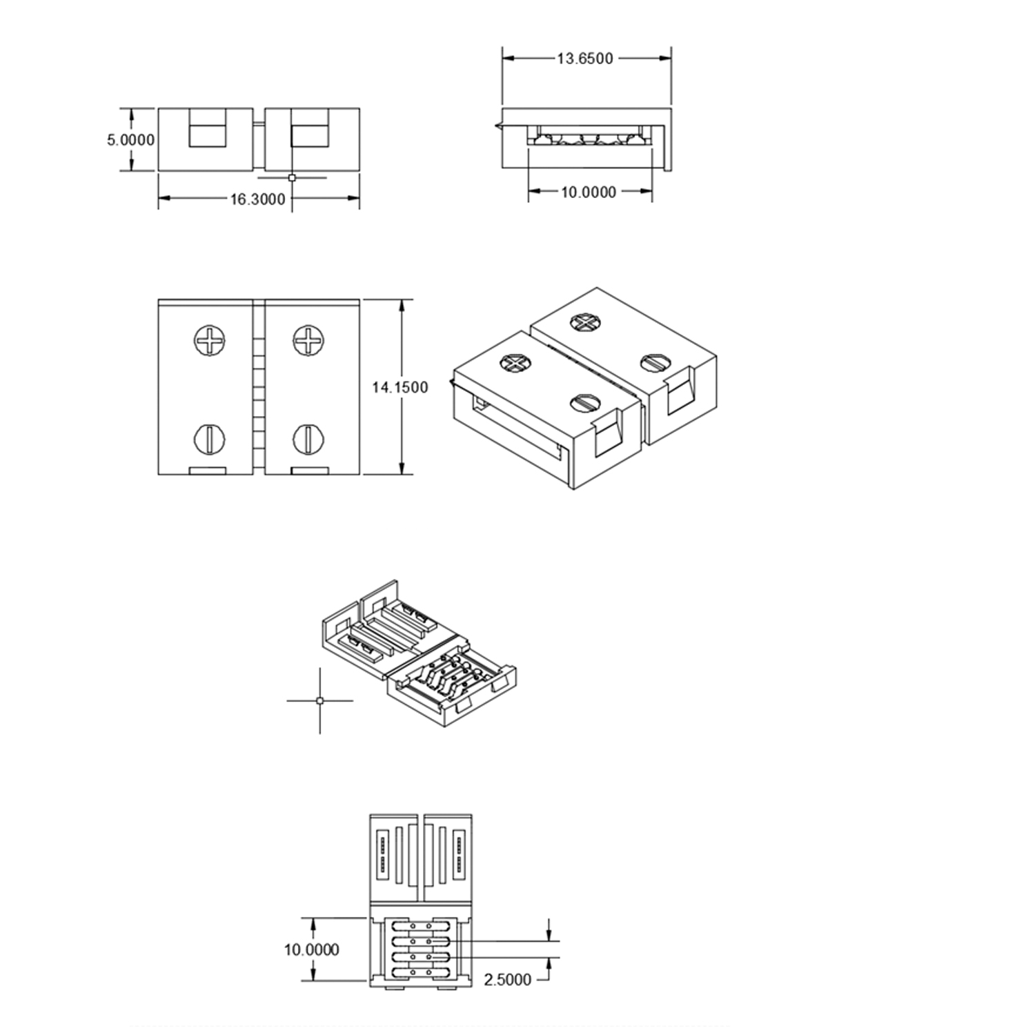 ISOLED Clip-Verbinder (max. 5A) für 4-pol. Pic_1