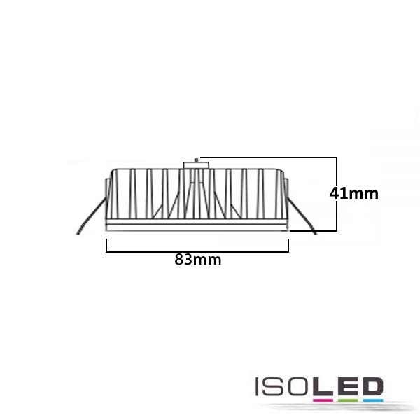 ISOLED LED Einbaustrahler Sys-90 MiniAMP Pic_3