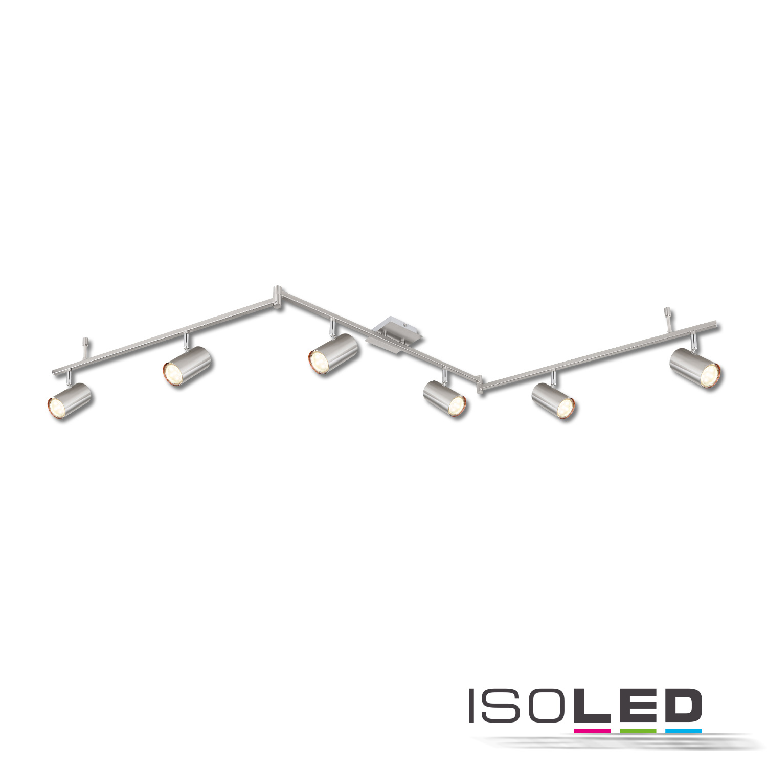 FIAI Handels GmbH Deckenstrahler nickel matt, 6xGU10 Pic_2