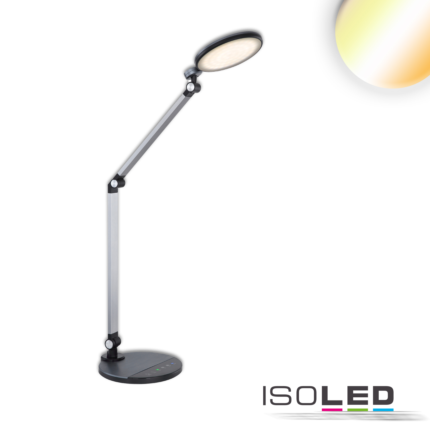 FIAI Handels GmbH Tischleuchte Metall 10W schwarz Pic_1