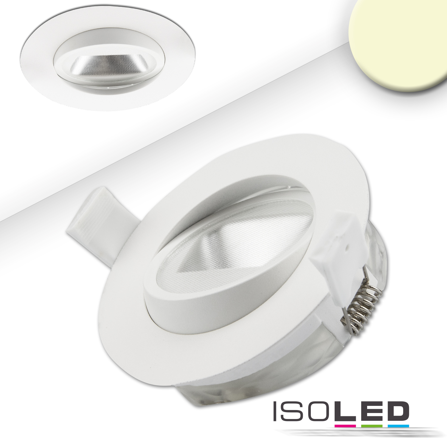 ISOLED LED Einbaustrahler asymmetrisch COB Pic_1