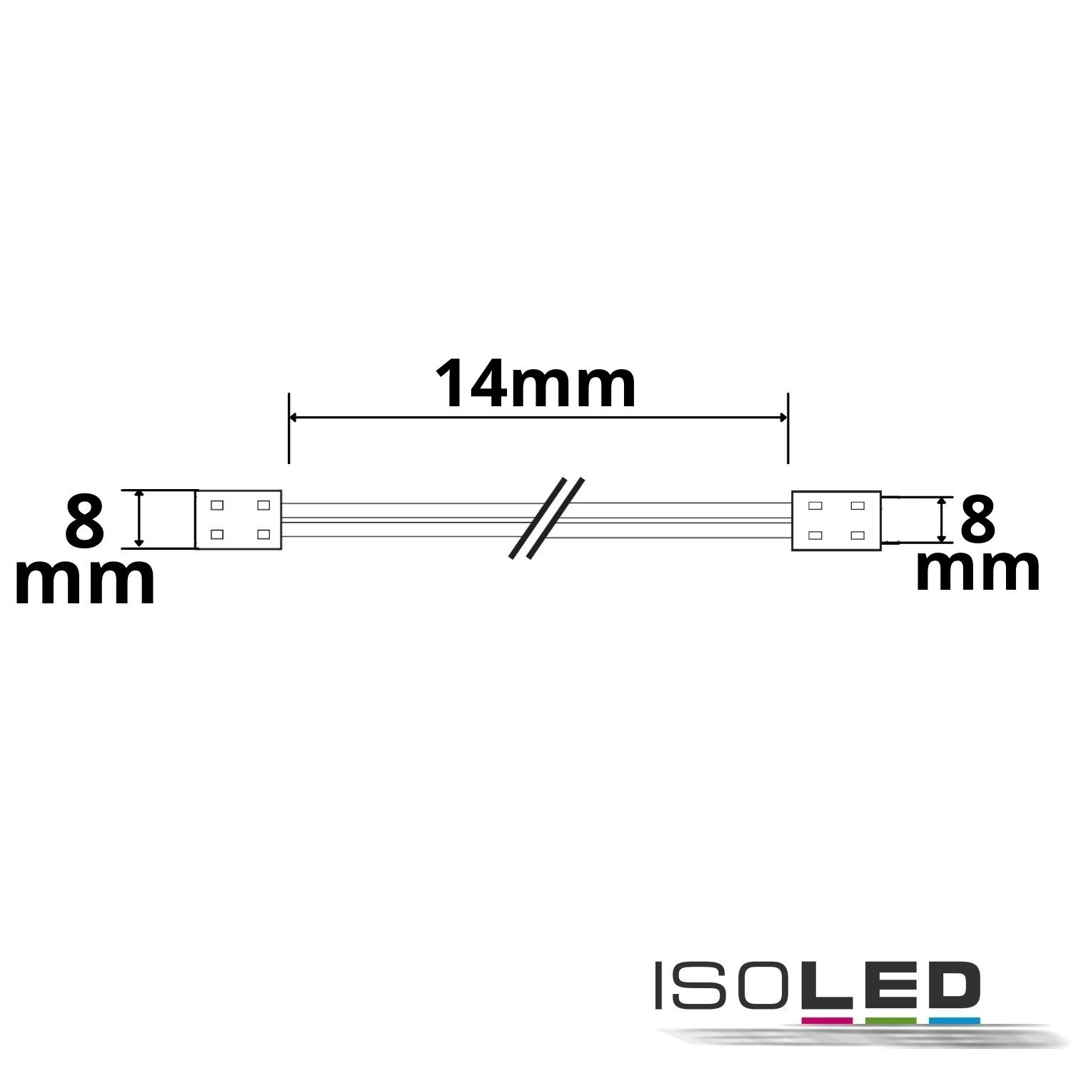 ISOLED Clip-Verbinder mit Kabel Universal Pic_1
