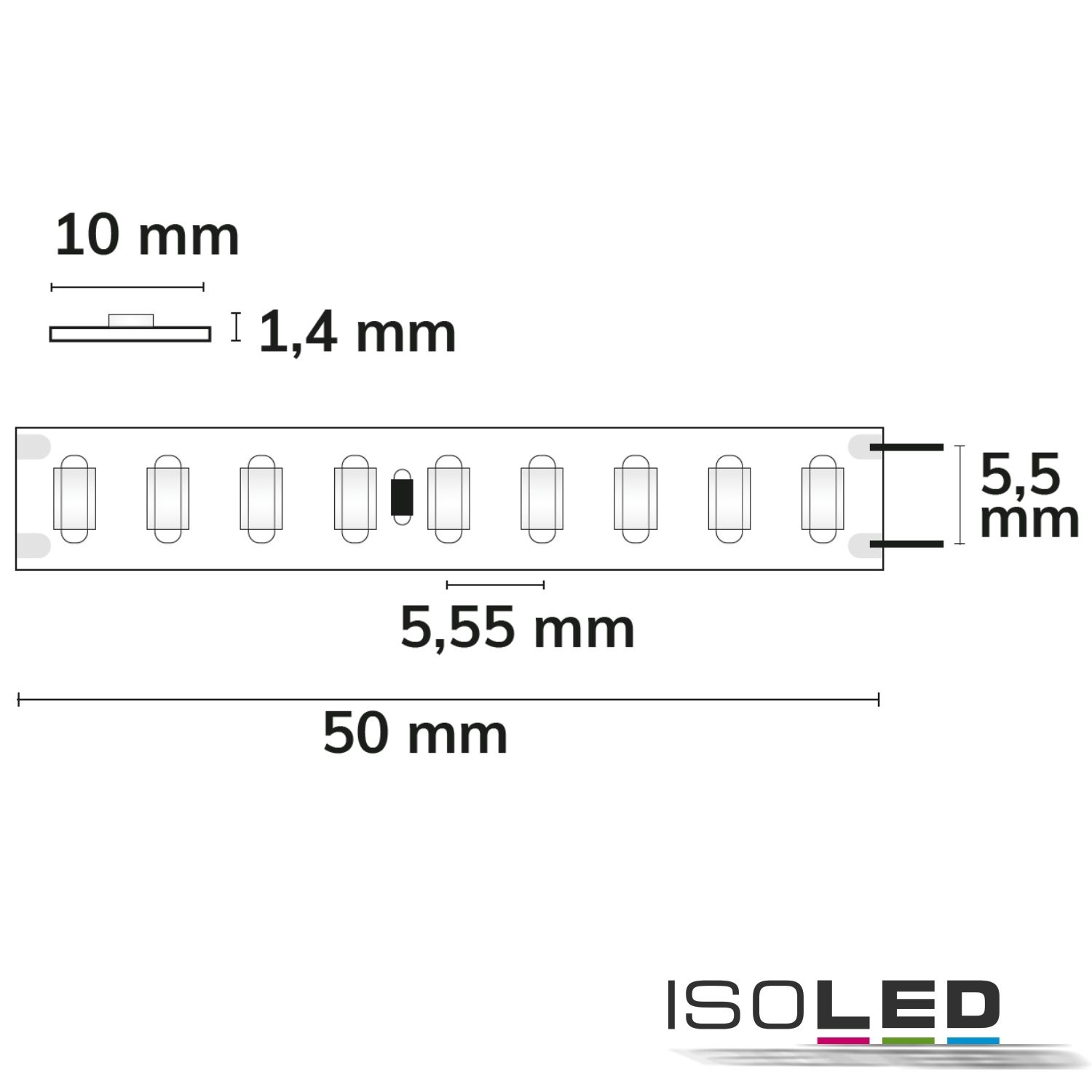 ISOLED LED HEQ830 Flexband 200 Lumen/W Pic_2