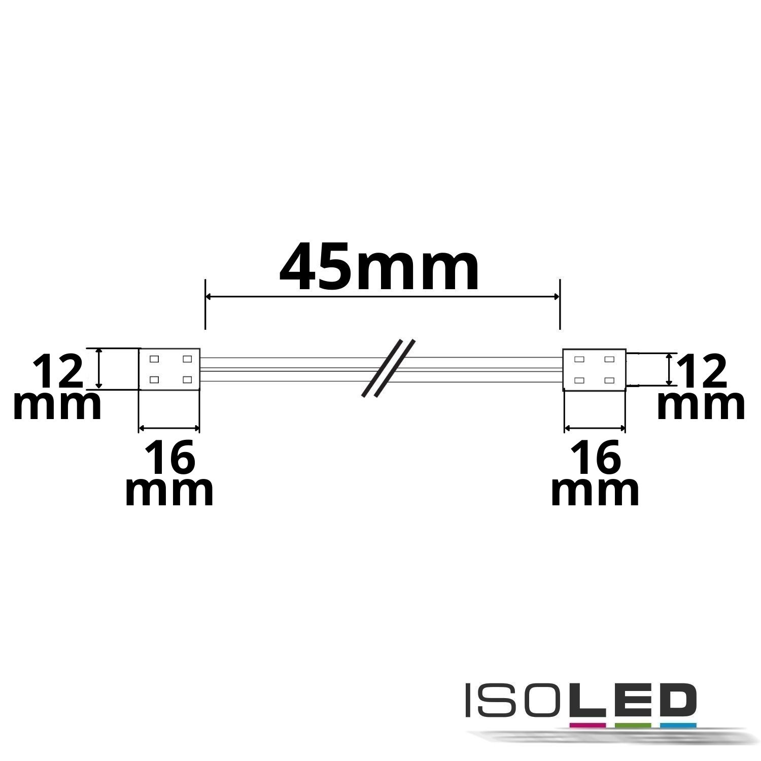 ISOLED Clip-Verbinder mit Kabel Universal Pic_1