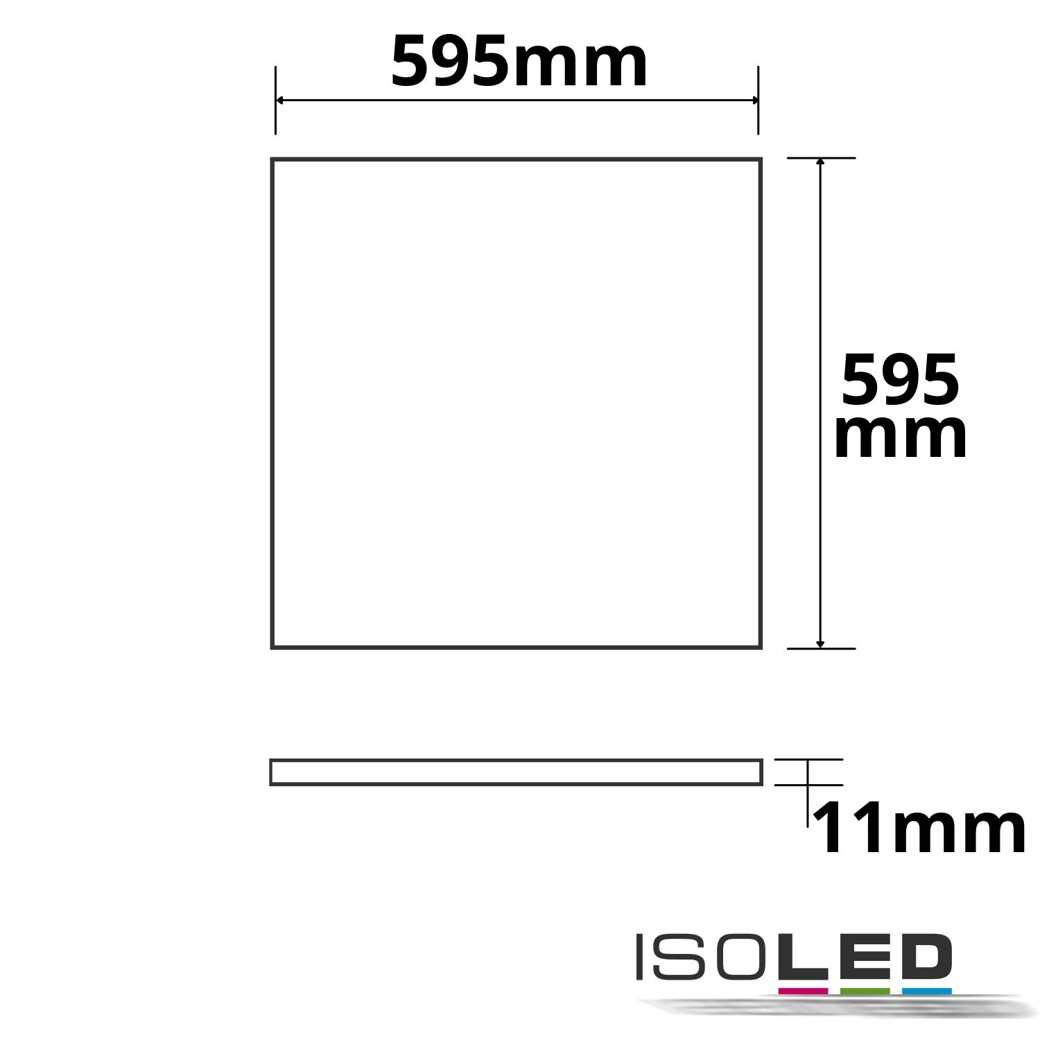 ISOLED Montagebügel für ISOLED LED Panel Pic_2