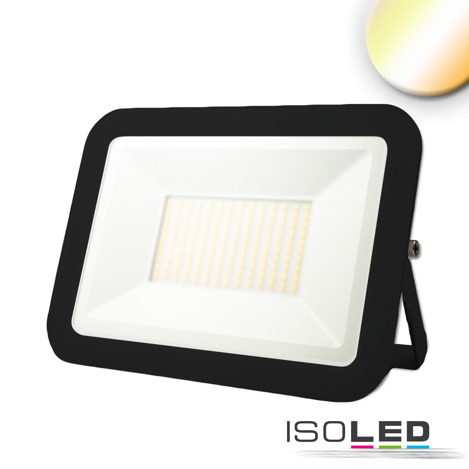 ISOLED LED Fluter Pad 100W, schwarz Pic_1
