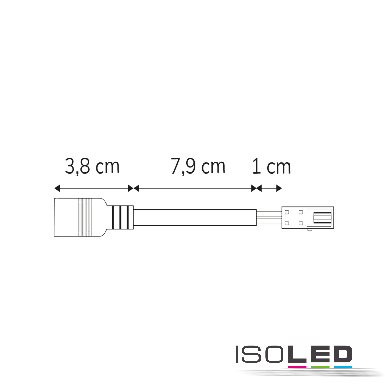 ISOLED Adapter Rundstecker Female auf MiniAmp Pic_2